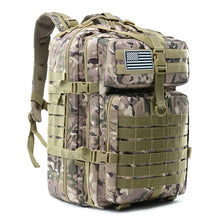 Load image into Gallery viewer, 45L Large Capacity Man Army Tactical Backpacks Military Assault Bags Outdoor 3P EDC Molle Pack For Trekking Camping Hunting Bag