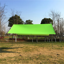 Load image into Gallery viewer, 3mx3m Waterproof Sun Shelter Tent Tarp Anti UV Beach Tent Shade Outdoor Camping Hammock Rain Fly Camping Sunshade Awning Canopy