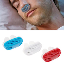 Load image into Gallery viewer, Outdoor Camp tool Silicone Anti Snore Nasal Dilators Apnea Aid Device Nose Clip Nose Breathing Apparatus Stop Snoring