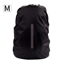 Load image into Gallery viewer, Reflective Waterproof Backpack Rain Cover Outdoor Sport Night Cycling Safety Light Raincover Case Bag Camping Hiking 25-55L