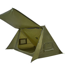 Load image into Gallery viewer, OneTigris 4 Season Tent Ultralight Shelter for Bushcrafters &amp; Survivalists Camping Hunting Hiking 68D Polyester Taffeta