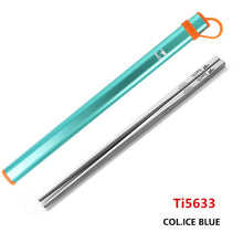 Load image into Gallery viewer, Keith Titanium Chopsticks Solid Square Chopsticks Food Sticks Outdoor Tableware Camping Picnic Travel Chinese Chopsticks Ti5633