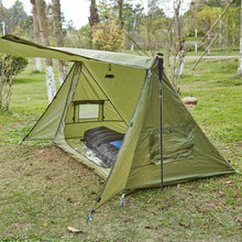Load image into Gallery viewer, OneTigris 4 Season Tent Ultralight Shelter for Bushcrafters &amp; Survivalists Camping Hunting Hiking 68D Polyester Taffeta